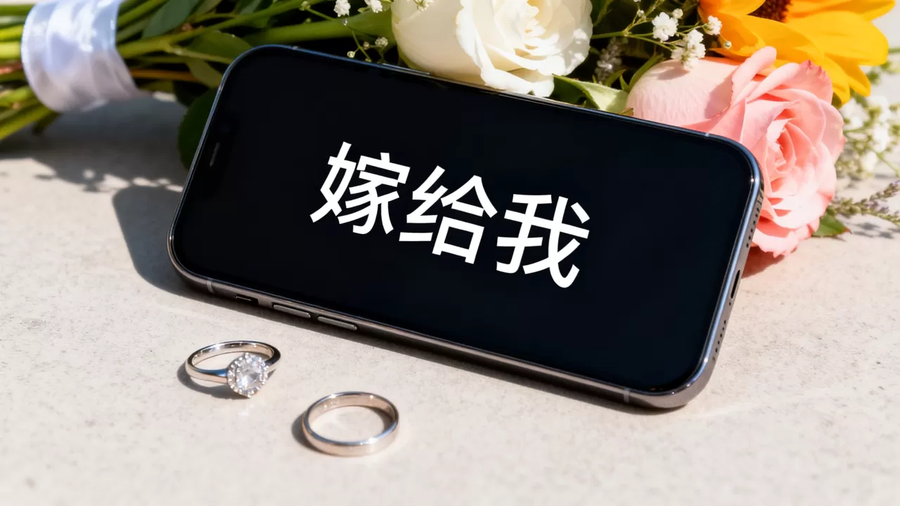 求婚用iPhone，iPhone求婚创意方案