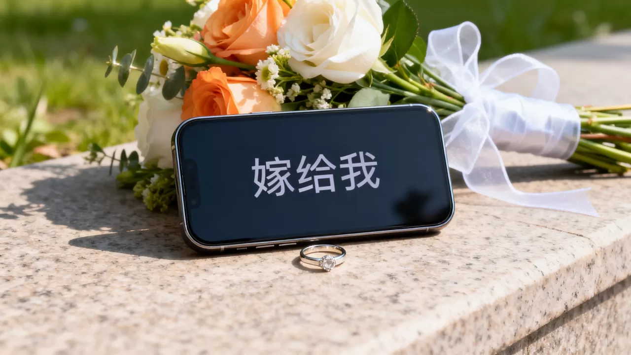求婚用iPhone，iPhone求婚创意方案