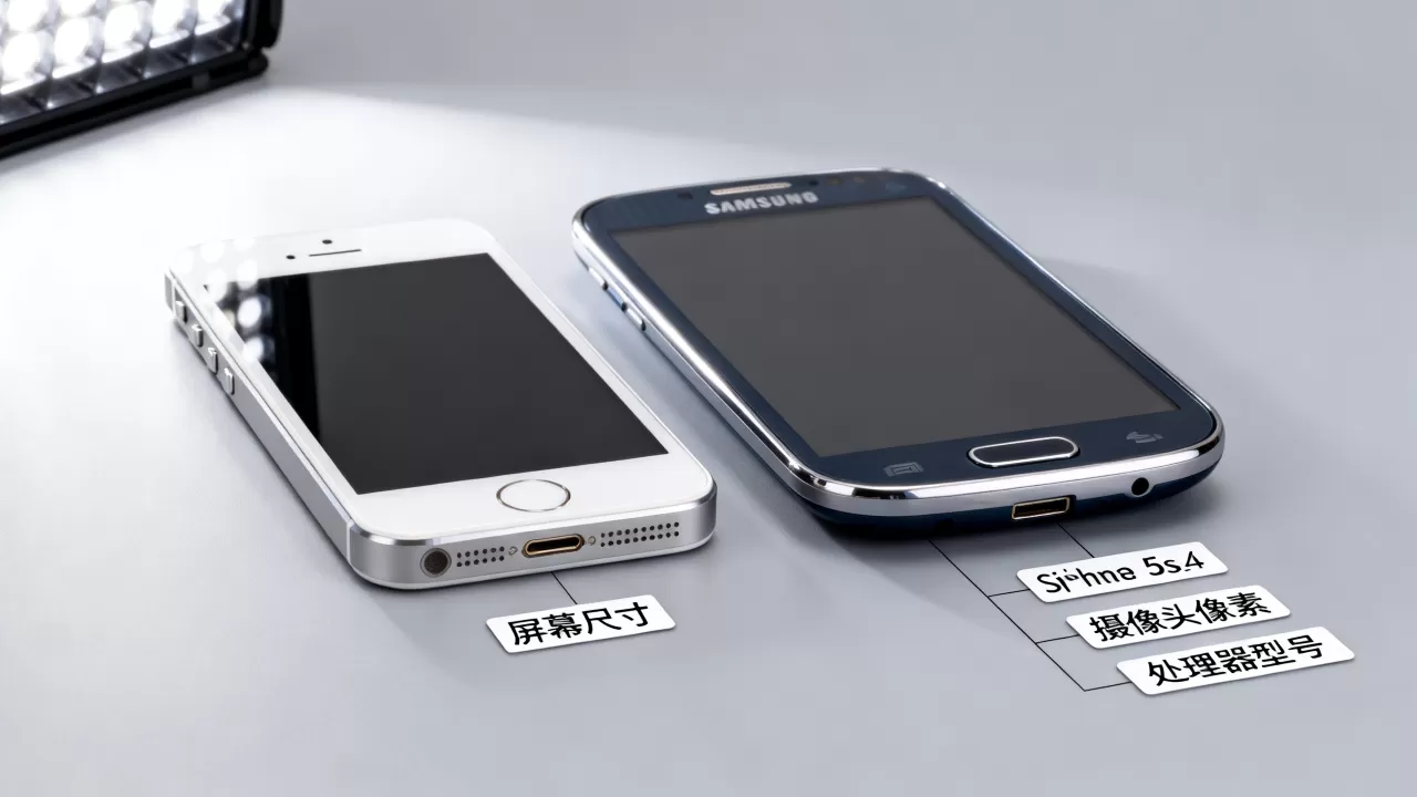 iphone5s和三星s4哪个好，iphone5s和三星s4对比评测