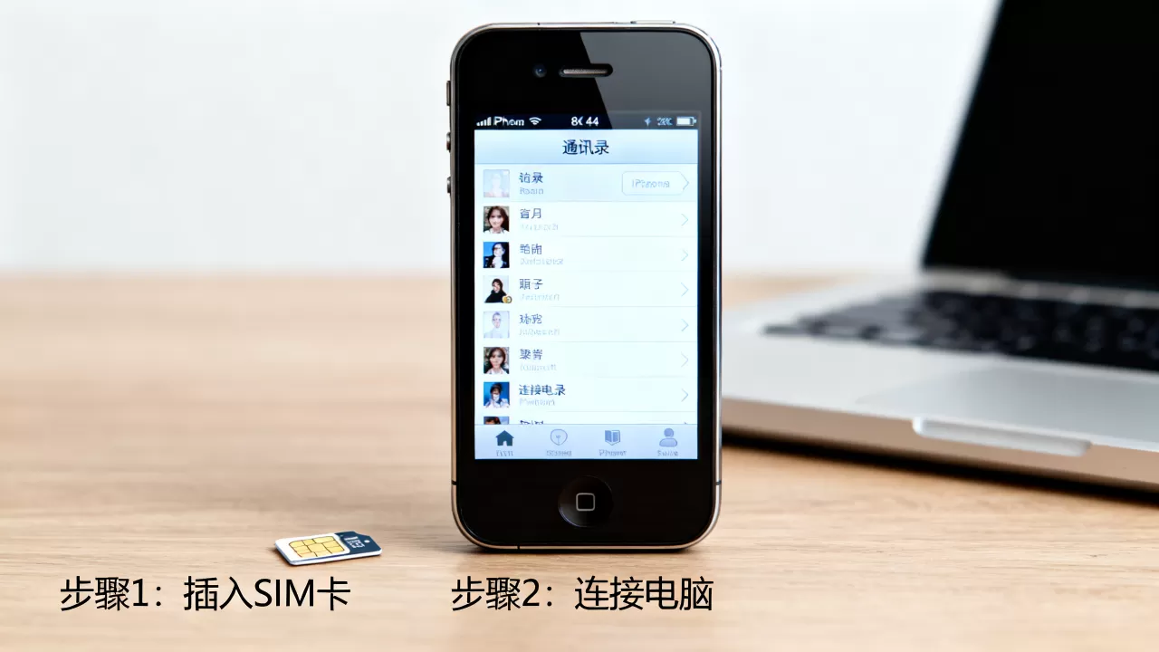 怎么把通讯录导入iphone4s，iphone4s通讯录导入方法