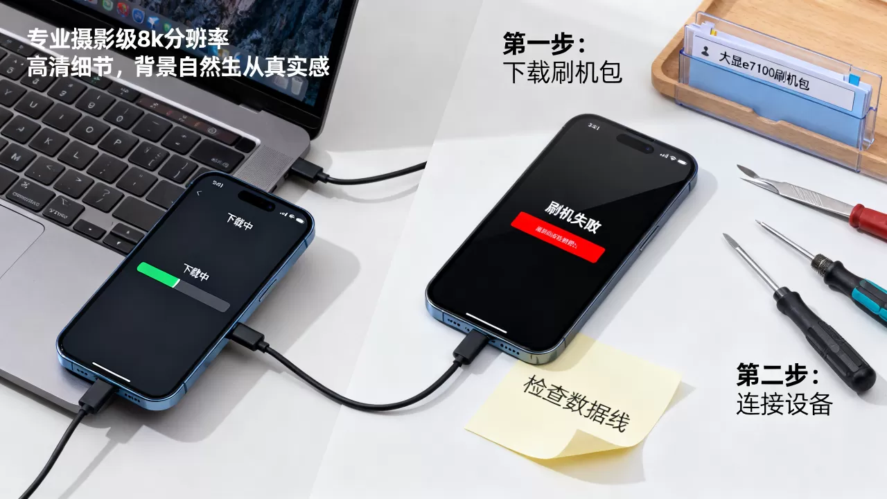 大显e7100刷机教程，大显e7100刷机失败怎么办