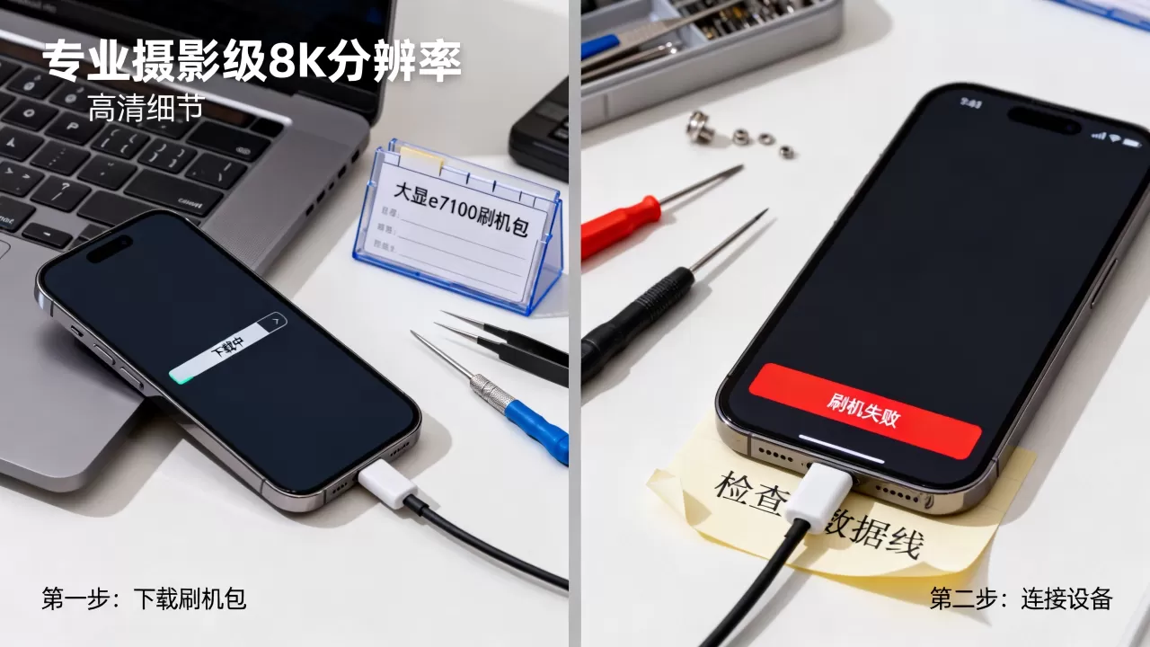 大显e7100刷机教程，大显e7100刷机失败怎么办