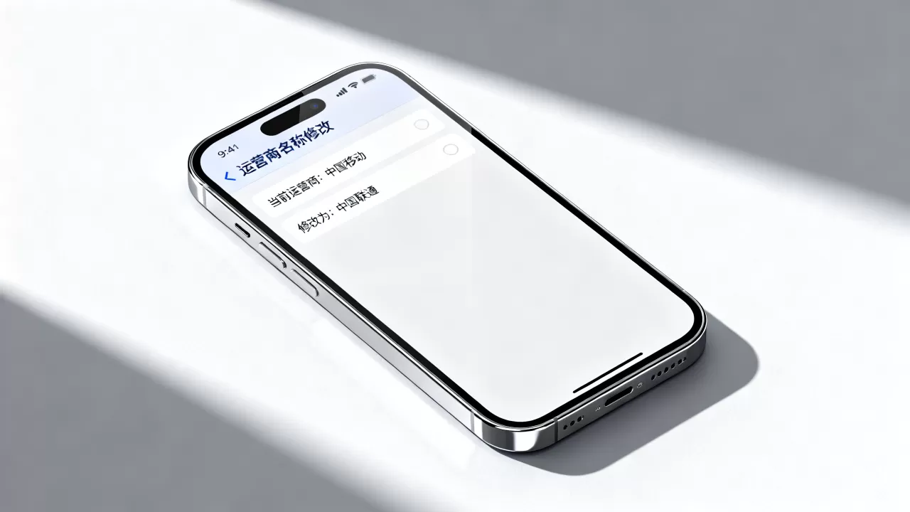 改iphone的运营商名字怎么改，苹果手机修改运营商名称教程