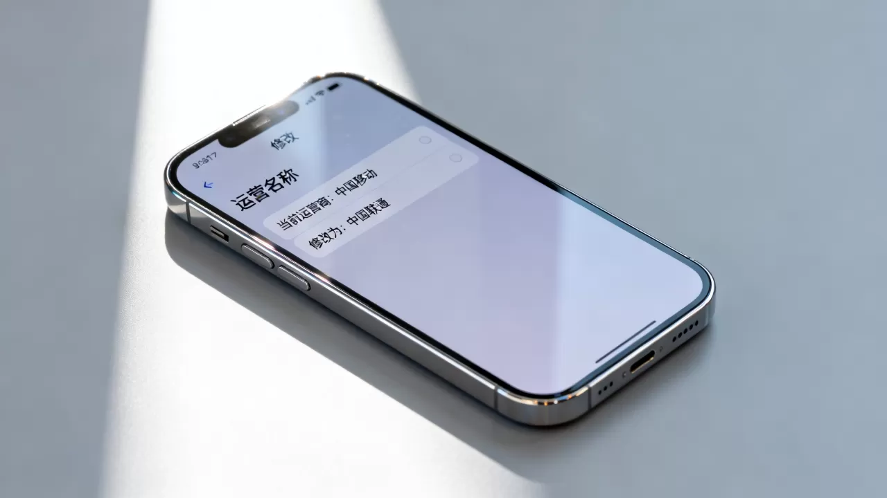 改iphone的运营商名字怎么改，苹果手机修改运营商名称教程