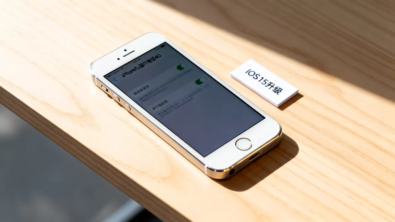 iphone5s国行电信4g能升级ios15吗，iphone5s国行电信4g