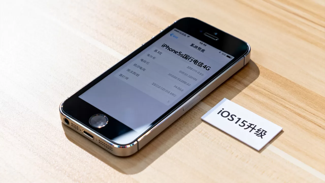 iphone5s国行电信4g能升级ios15吗，iphone5s国行电信4g