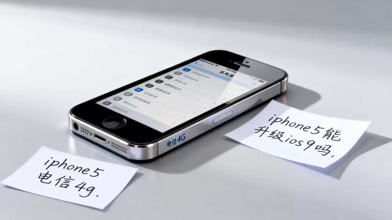 iphone5能升级ios9吗，iphone5电信4g