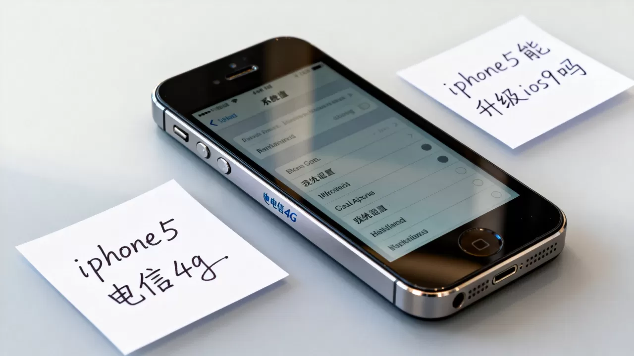 iphone5能升级ios9吗，iphone5电信4g