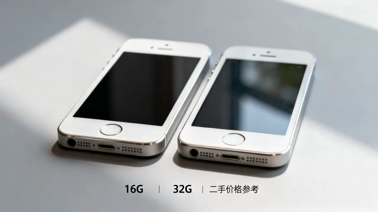 iphone5s 32g 16g 哪个版本更值得入手，iphone5s二手价格