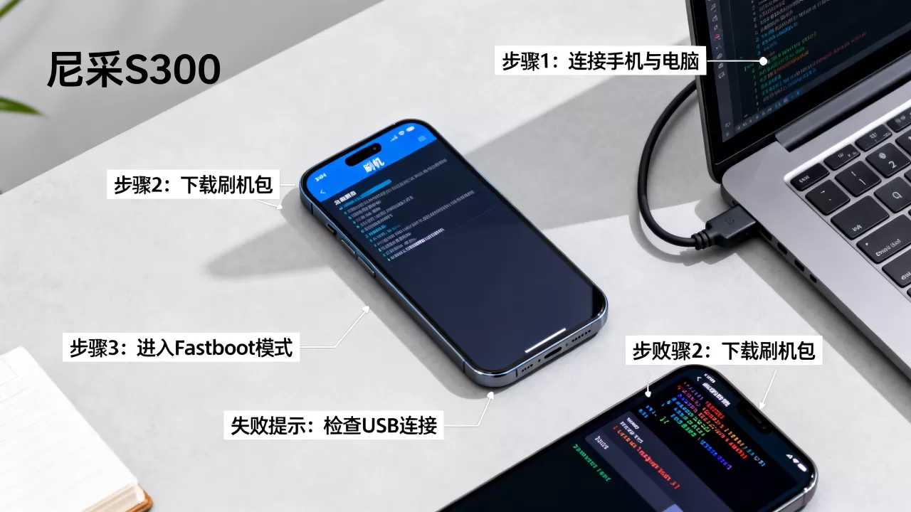 尼采s300刷机教程，尼采s300刷机失败怎么解决