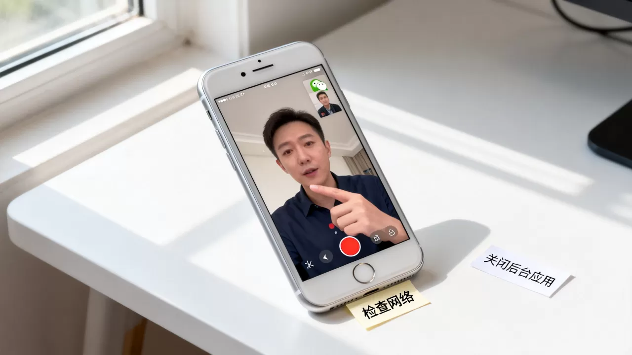 iphone6s微信视频聊天卡顿怎么办，iphone6s微信视频通话