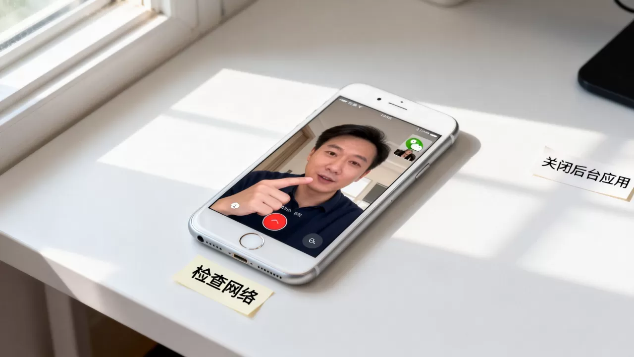 iphone6s微信视频聊天卡顿怎么办，iphone6s微信视频通话