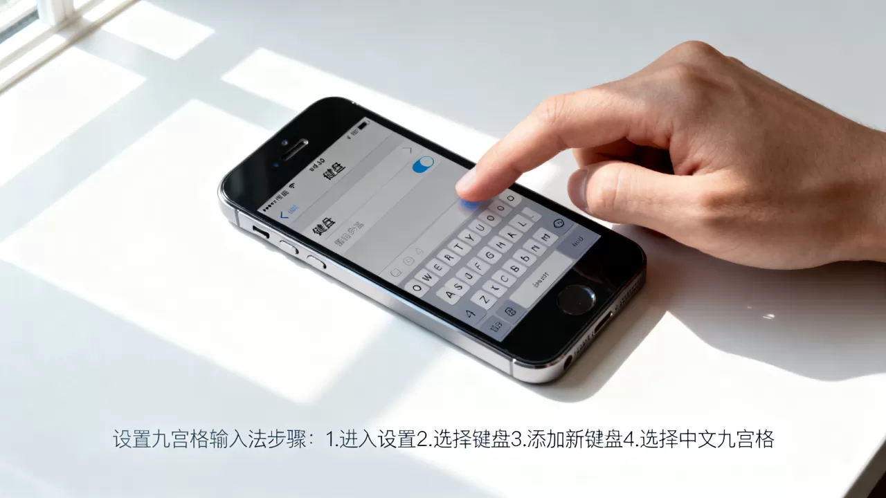 iPhone5没有九宫格怎么设置，iPhone5没有九宫格