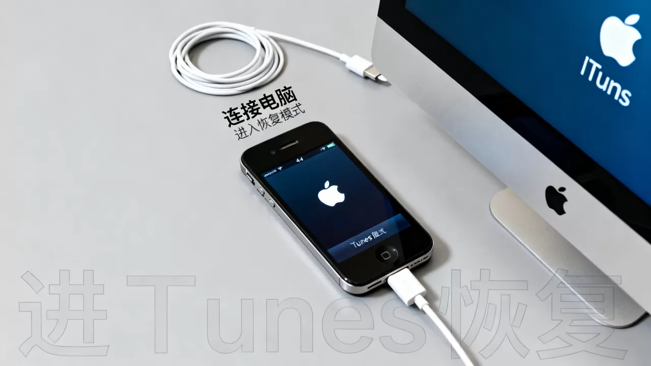 iphone4开不了机白苹果怎么办，iphone4白苹果解决方法