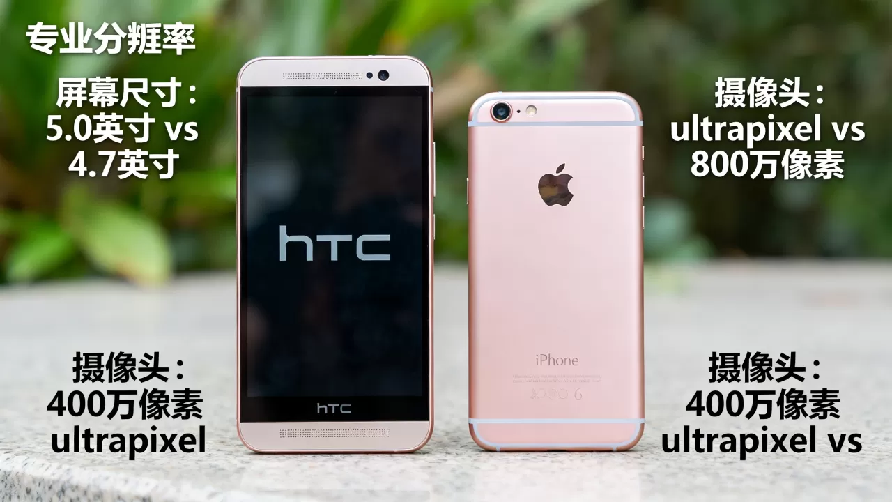 htc one m8和iphone6哪个好，htc one m8与iphone6对比评测