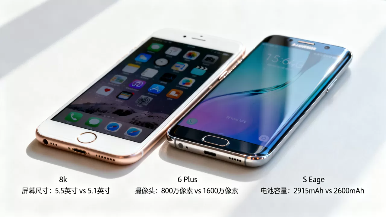 iphone6plus和s6edge哪个好，iphone6plus和s6edge对比