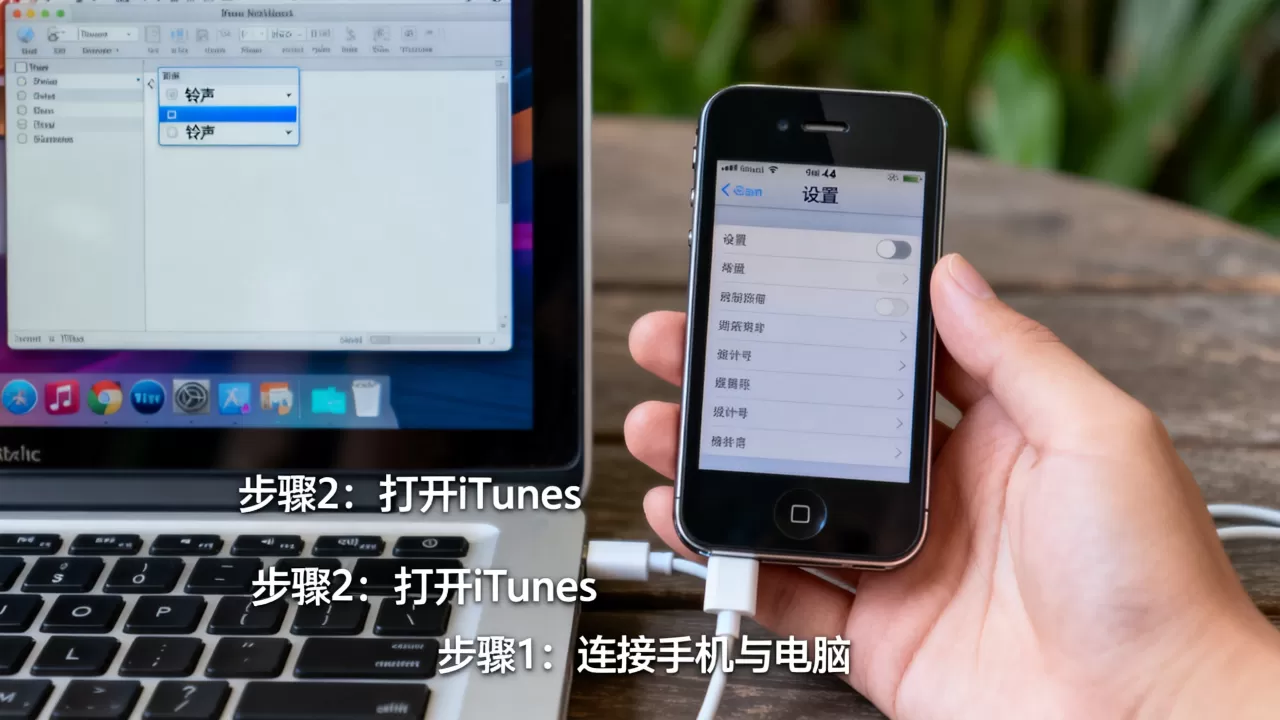 iphone4s自定义铃声怎么设置，iphone4s自定义铃声