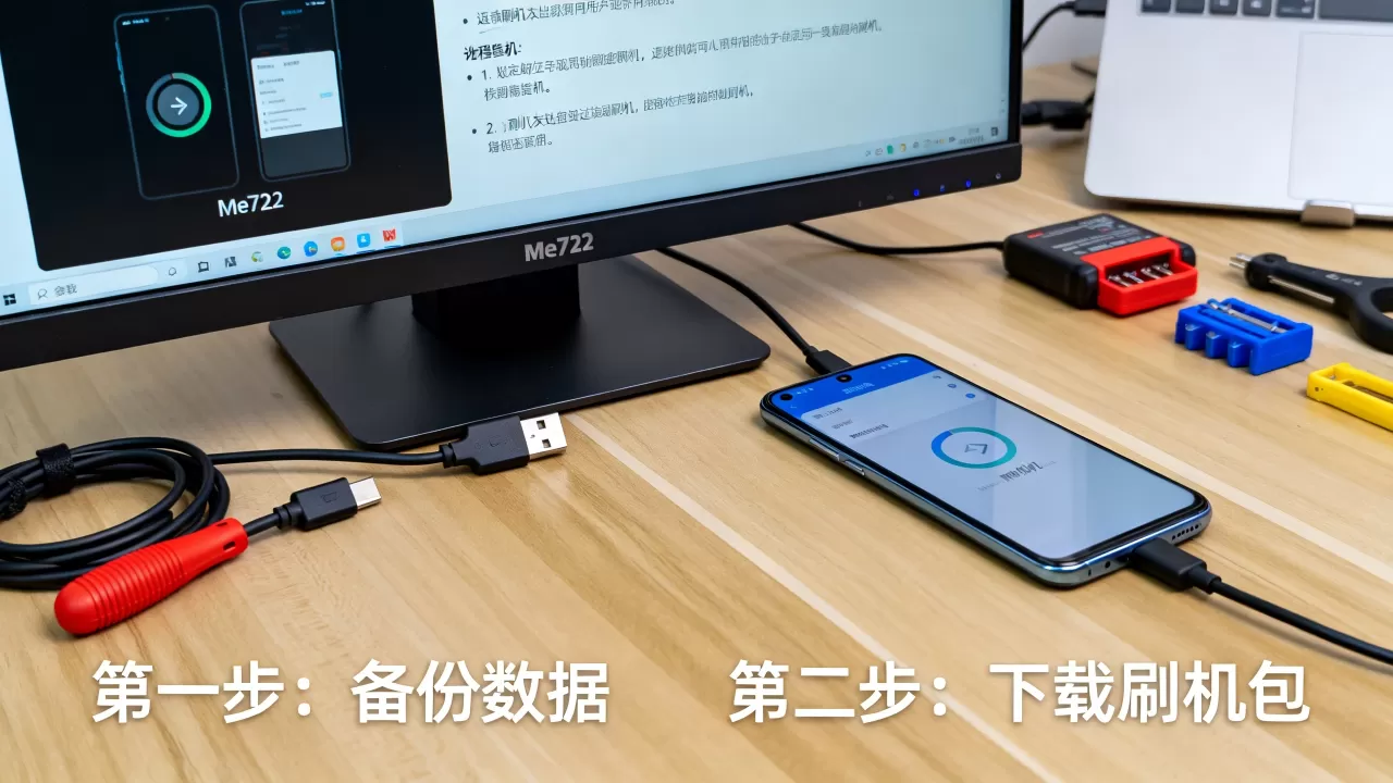 me722刷机教程，me722刷机教程详解