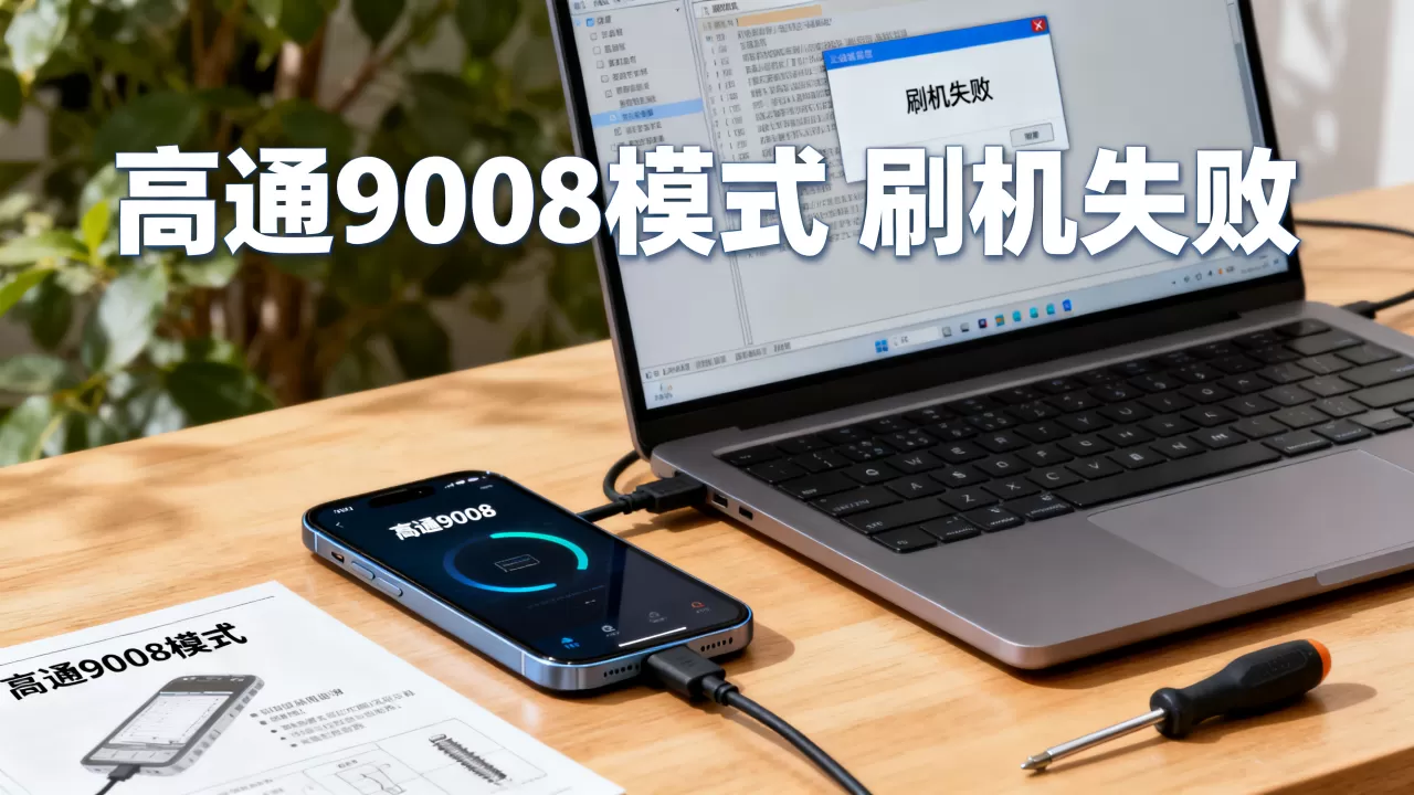 高通9008模式刷机失败怎么办，高通9008模式