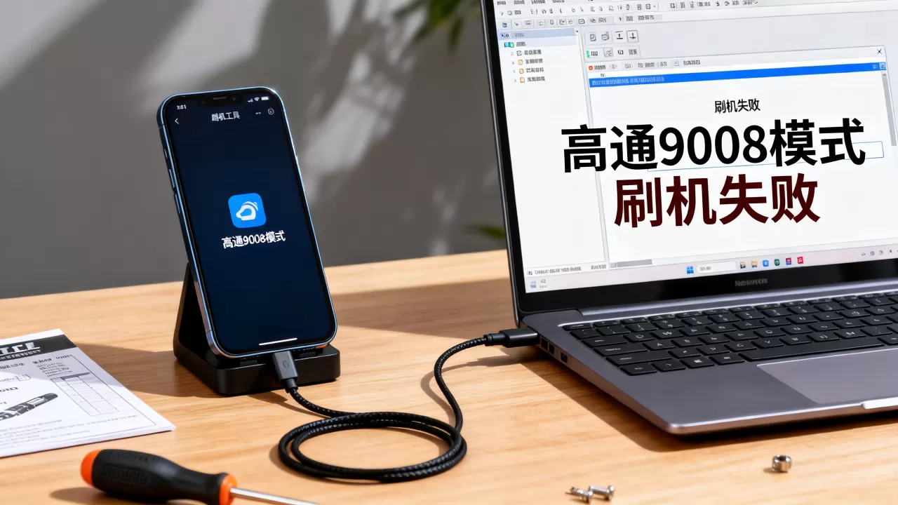高通9008模式刷机失败怎么办，高通9008模式