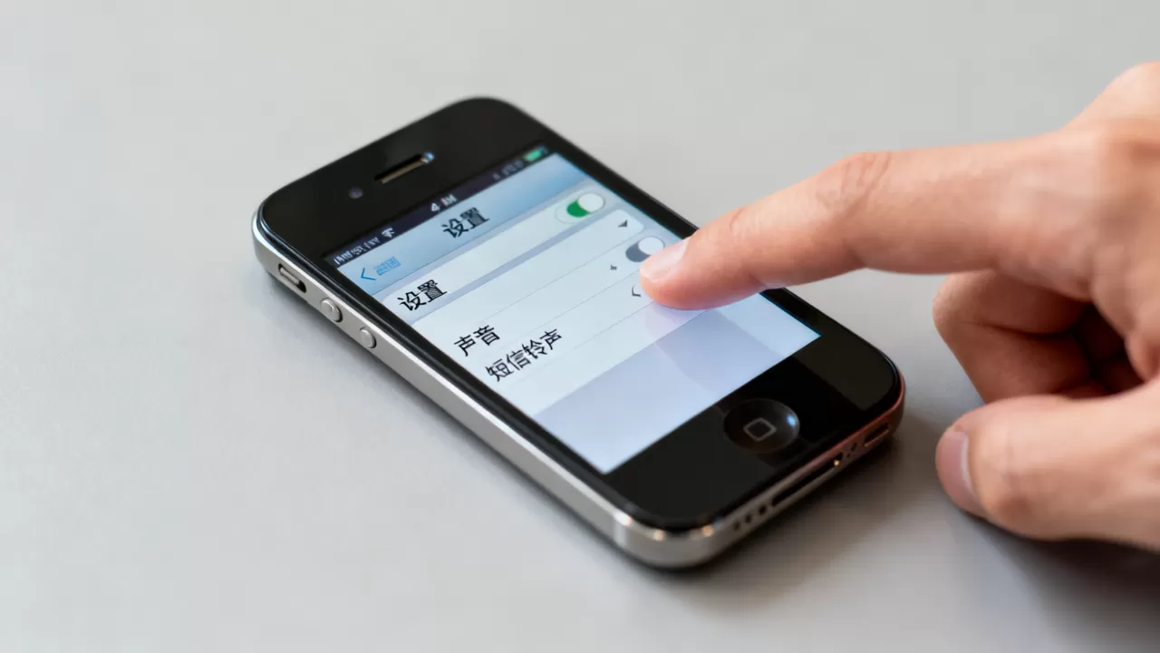 iphone4s怎么设置短信铃声？iphone4s短信铃声设置教程