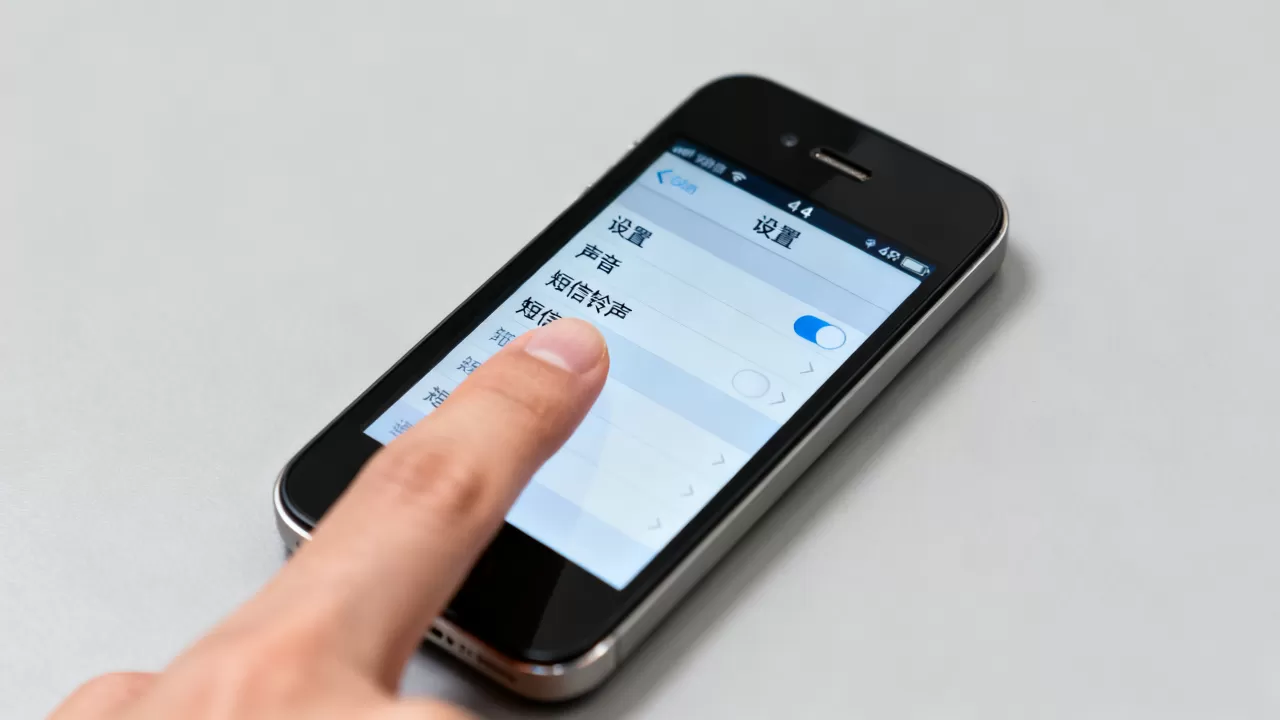 iphone4s怎么设置短信铃声？iphone4s短信铃声设置教程