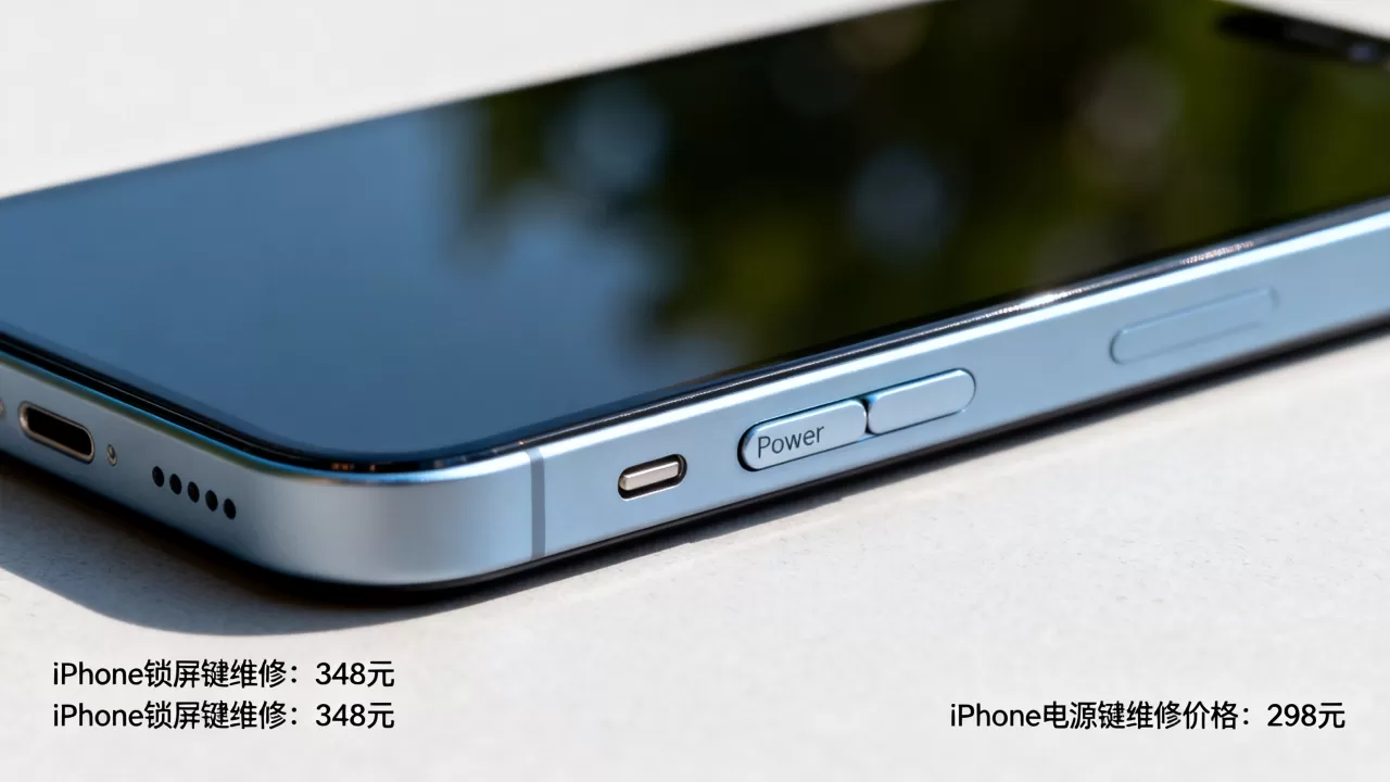 iPhone锁屏键坏了多少钱，iPhone电源键维修价格