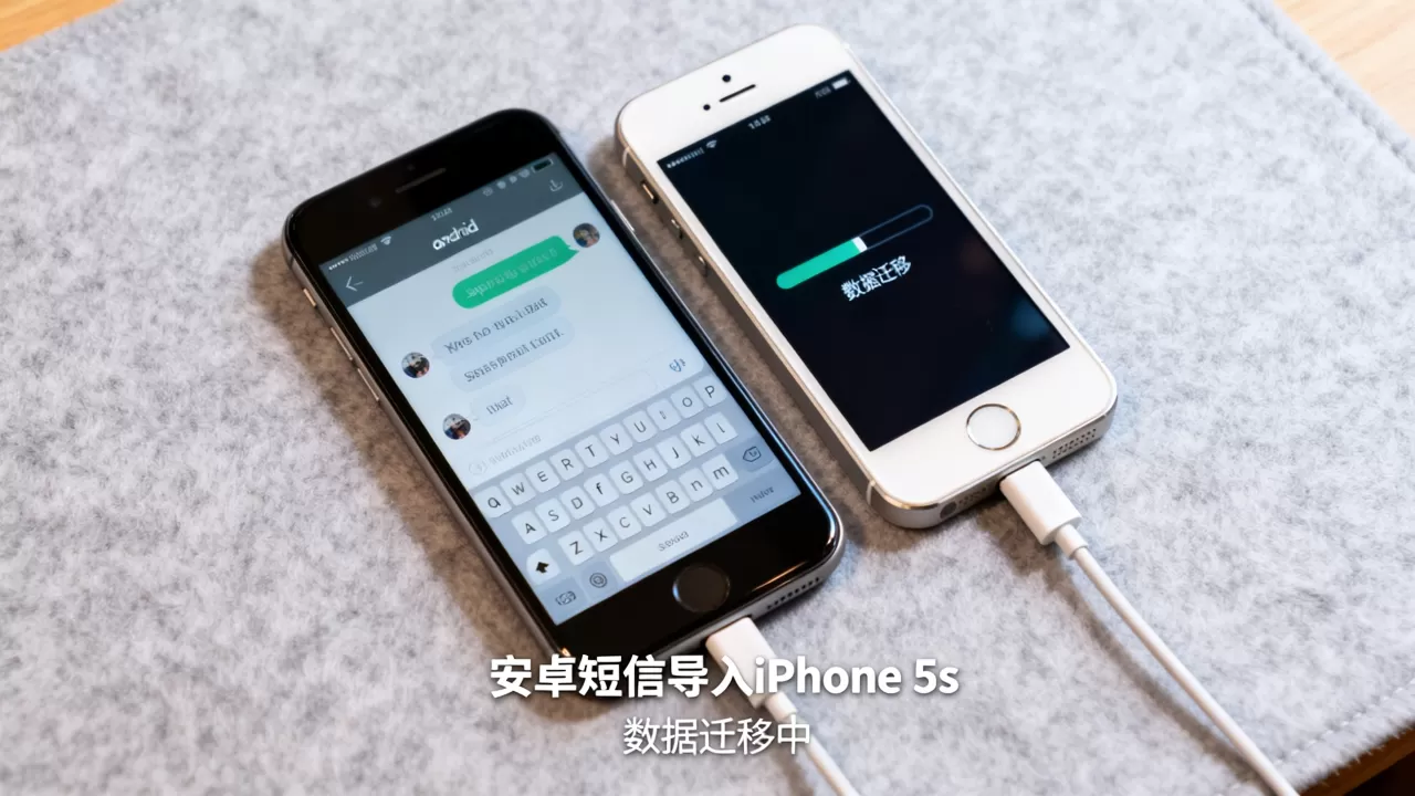 安卓短信怎么导入iphone5s，安卓手机数据迁移