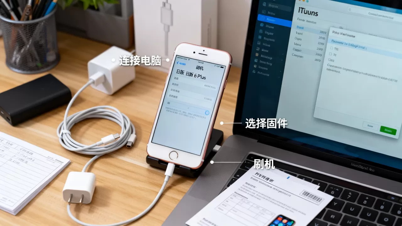 日版6p刷机教程，iPhone 6 Plus刷机失败怎么办