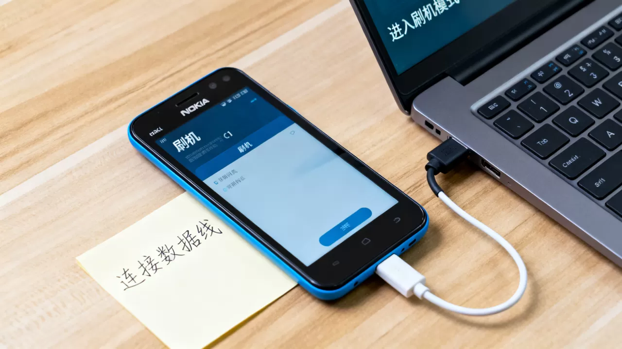 诺基亚c1刷机教程，诺基亚c1怎么刷机