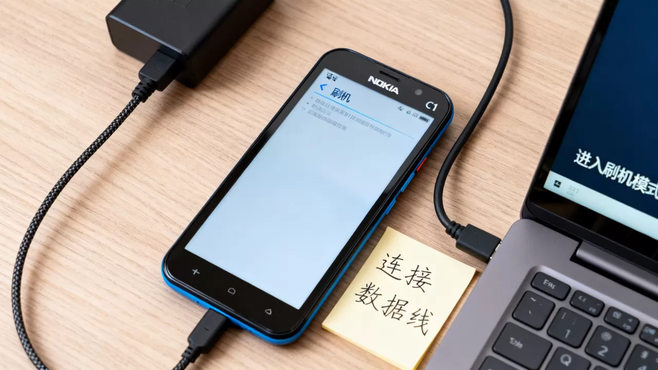 诺基亚c1刷机教程，诺基亚c1怎么刷机