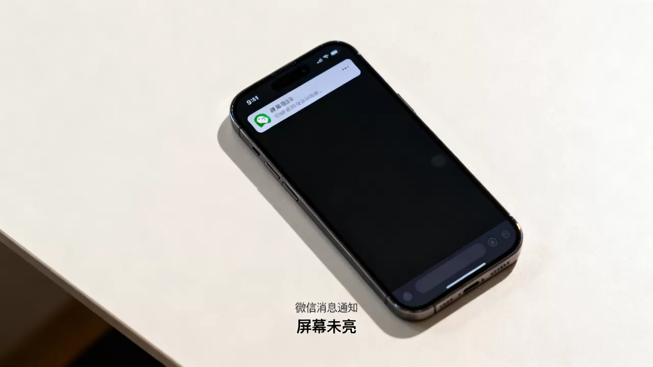 iPhone微信不亮屏幕不亮，为什么iPhone微信消息通知不亮屏