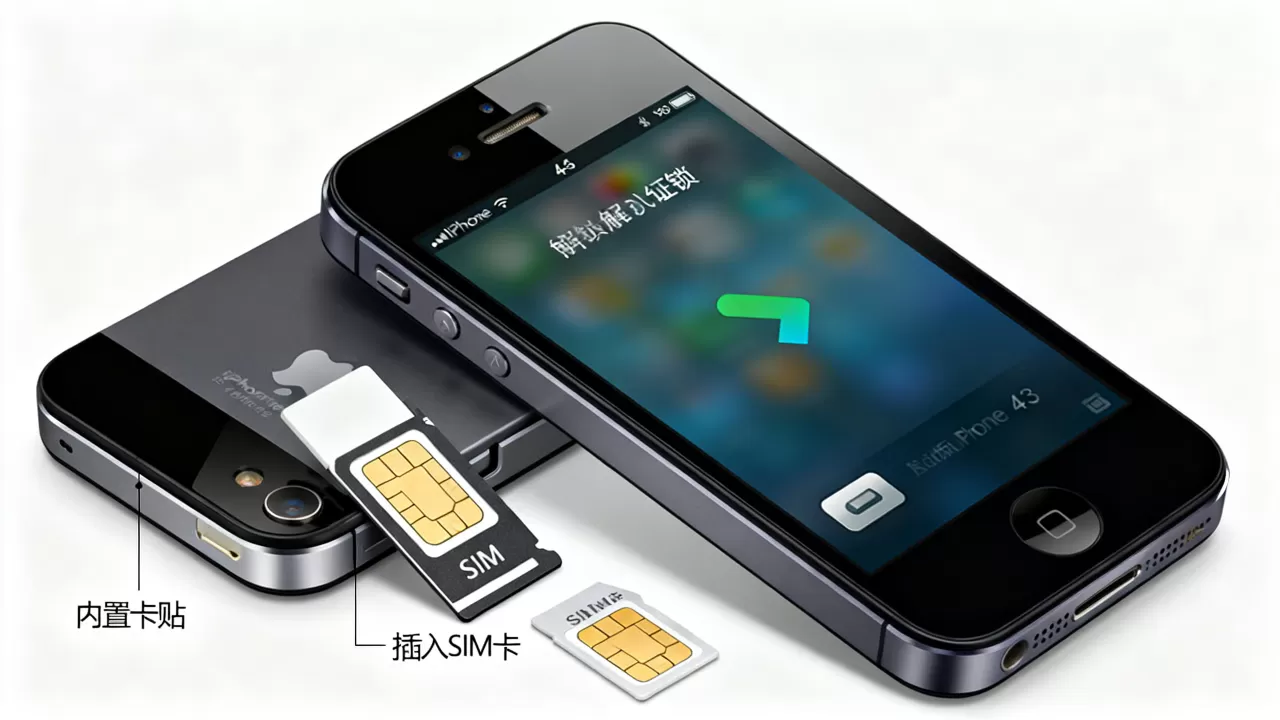 美版iphone4s内置卡贴怎么解锁?iphone4s卡贴机教程 美版iphone4s内置卡贴怎么解锁?iphone4s卡贴机教程