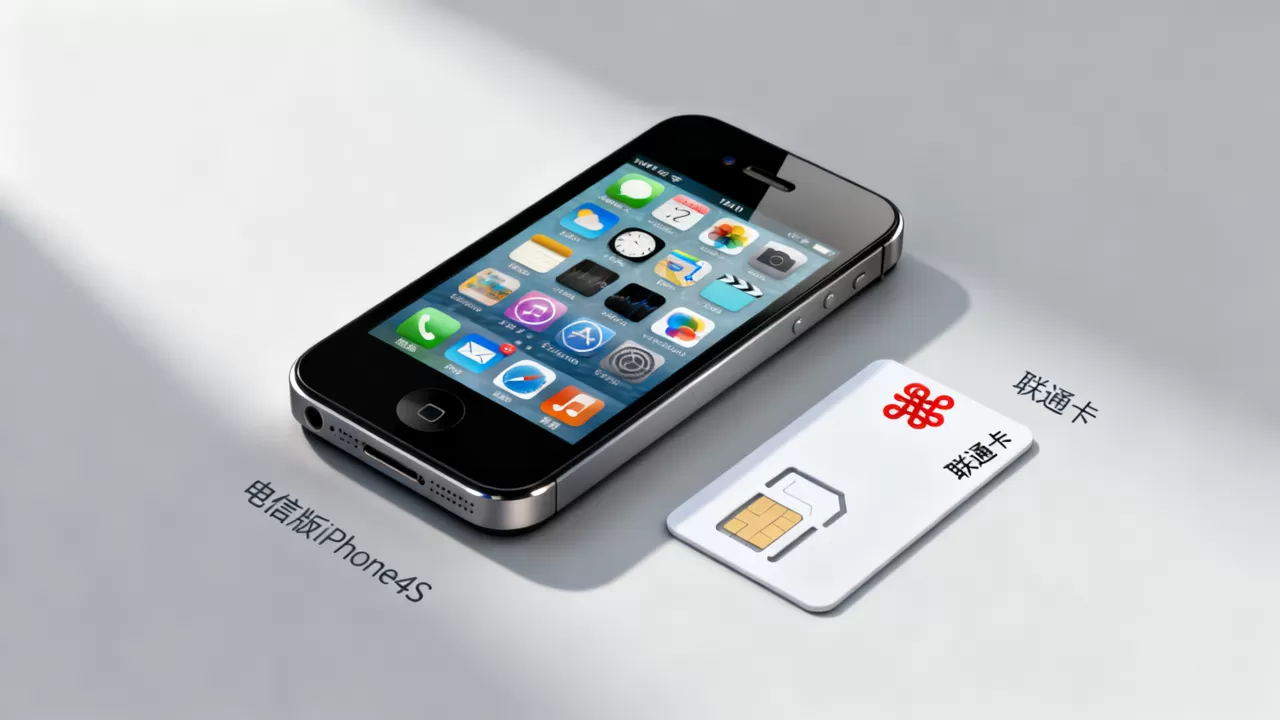 电信版iphone4s能用联通卡吗，电信版iphone4s支持联通卡吗