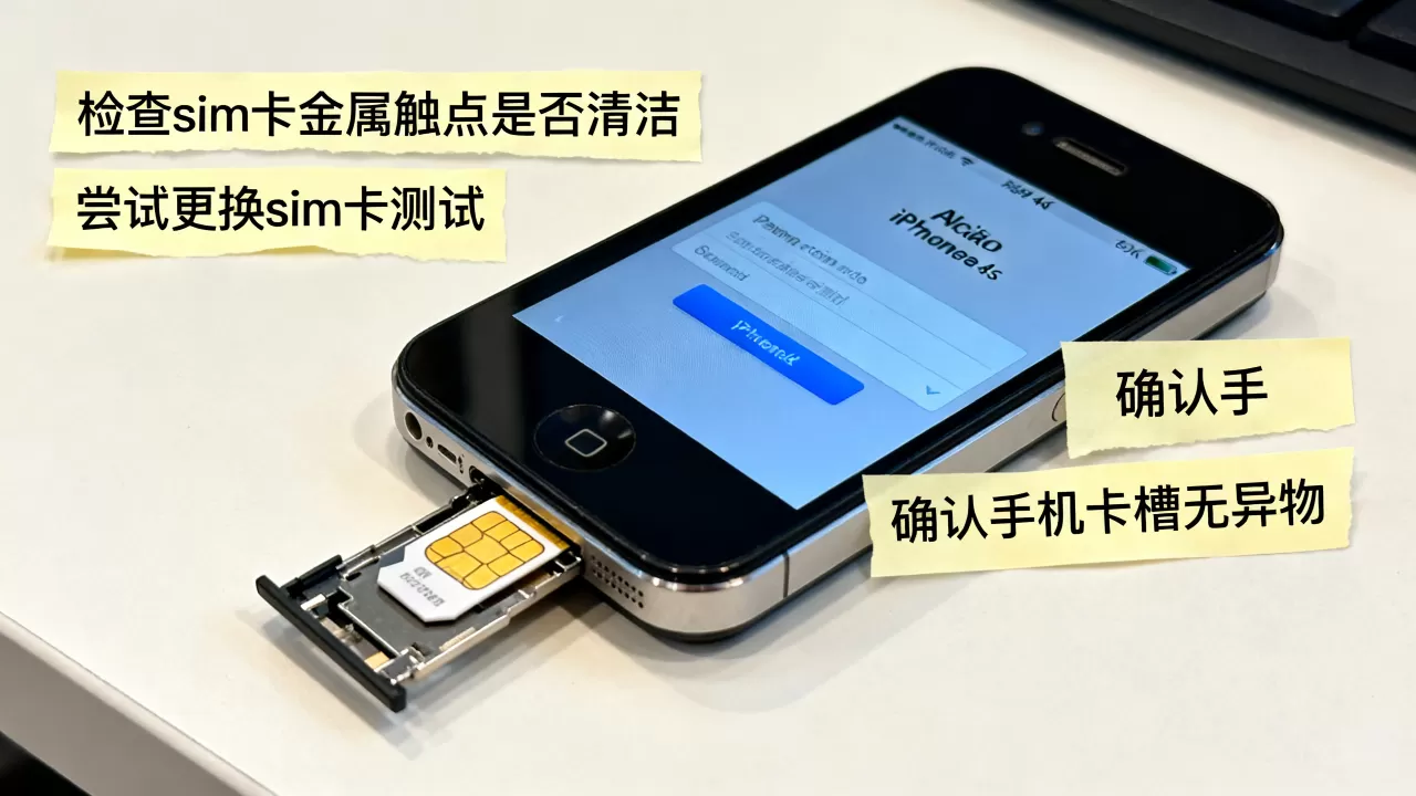 iphone4s怎么激活sim卡，iphone4s插卡没反应怎么办