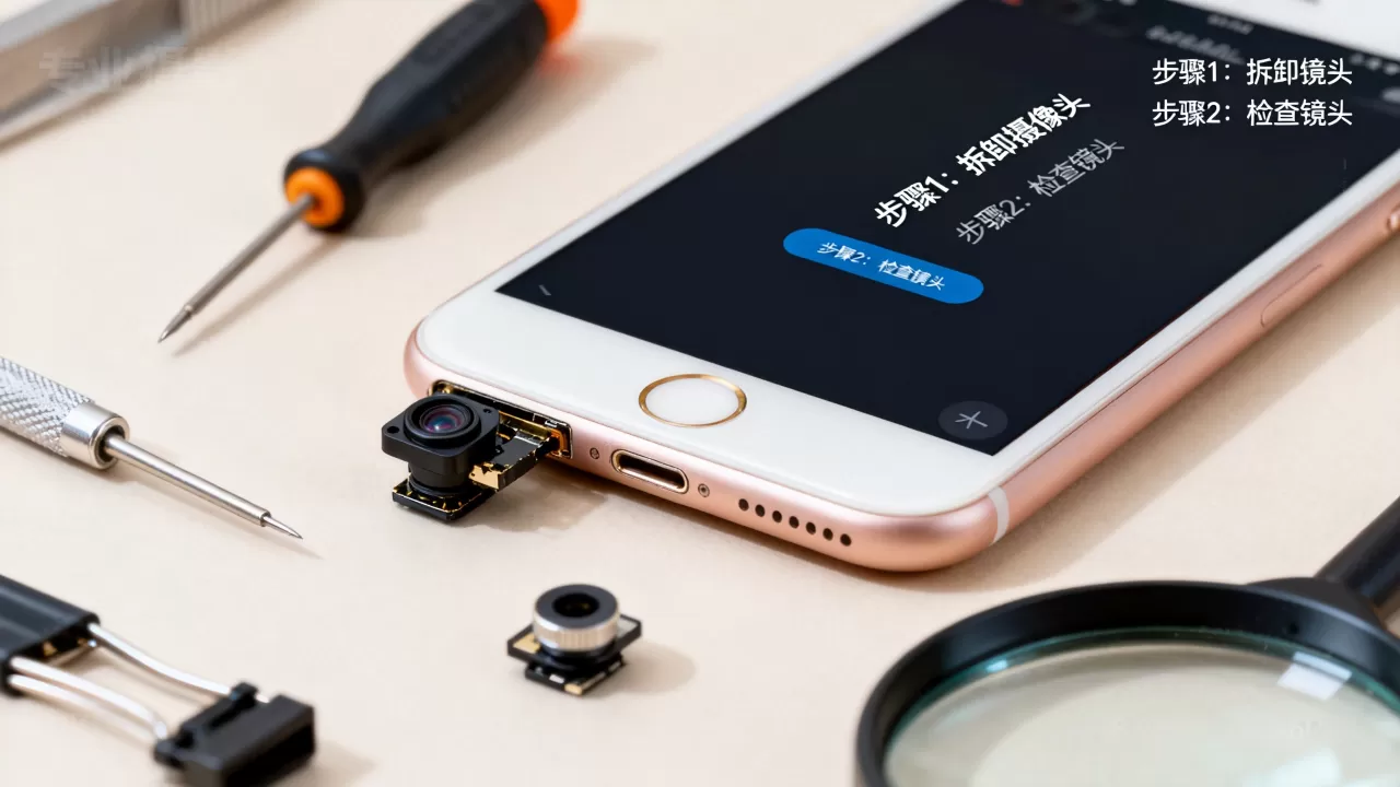 iphone6plus后置摄像头不清晰，iphone6plus后置摄像头坏了怎么修