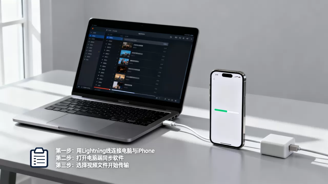 如何把电脑里的视频导入iphone，电脑视频导入iPhone教程