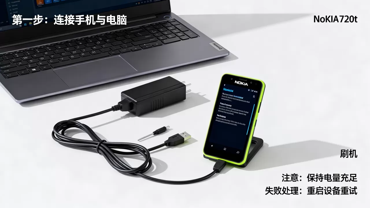 诺基亚720t刷机教程，诺基亚720t刷机失败怎么办