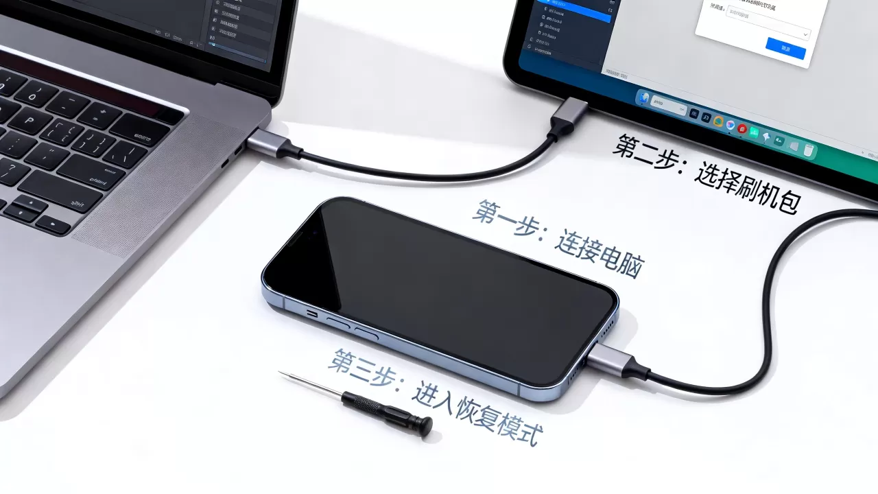 手机开机不了怎么刷机，手机无法开机刷机教程