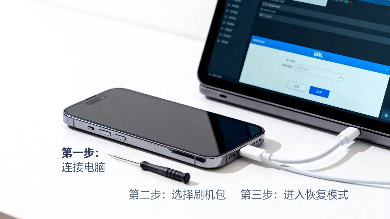 手机开机不了怎么刷机，手机无法开机刷机教程