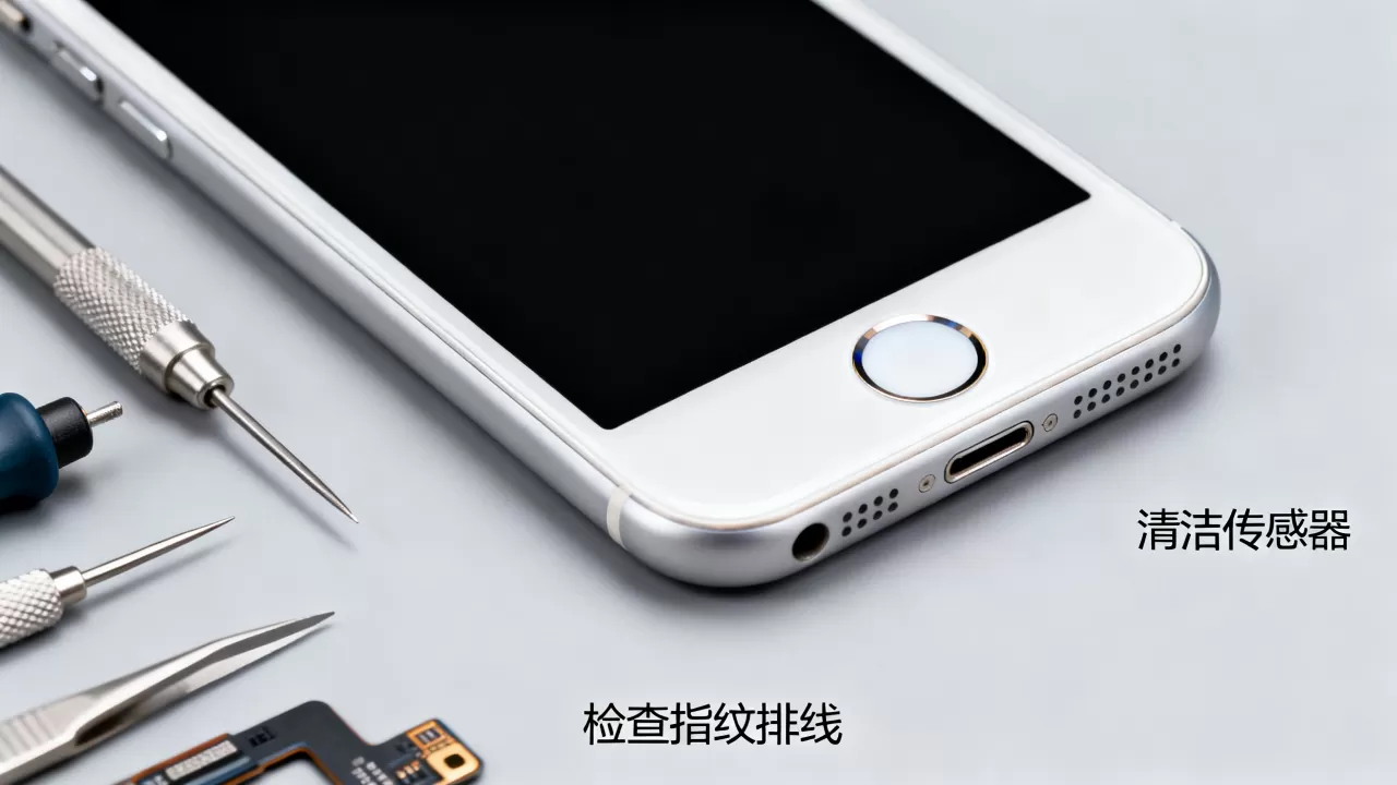 iphone6指纹锁坏了怎么修，iphone6指纹锁