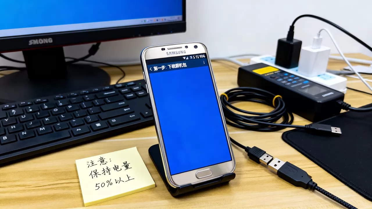 s5 906刷机教程，三星s5 906刷机失败怎么办