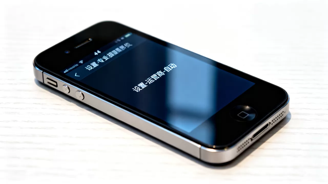 iphone4s怎么设置运营商？iphone4s运营商设置方法