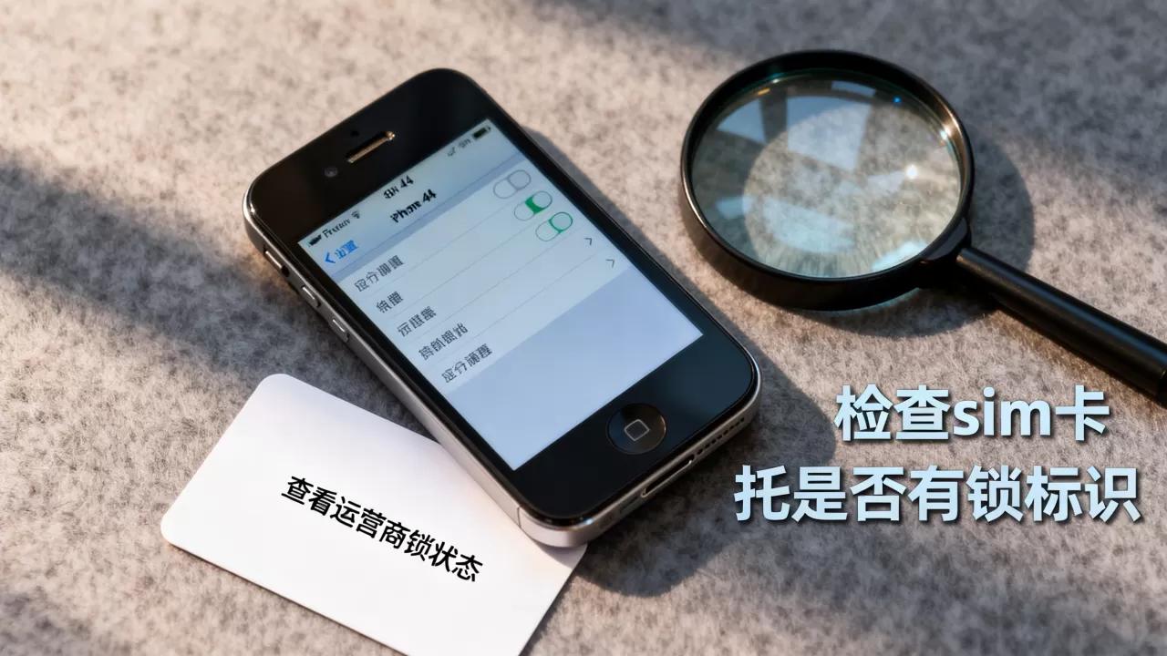 iphone4s怎么看有锁，iphone4s有锁机识别方法