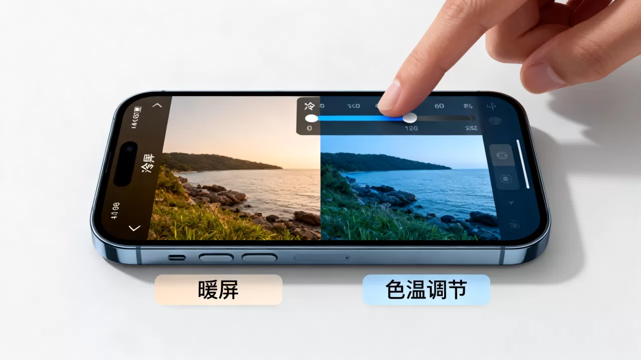 iphone是暖屏还是冷屏好,iphone屏幕色温调节 iphone是暖屏还是冷屏好,iphone屏幕色温调节