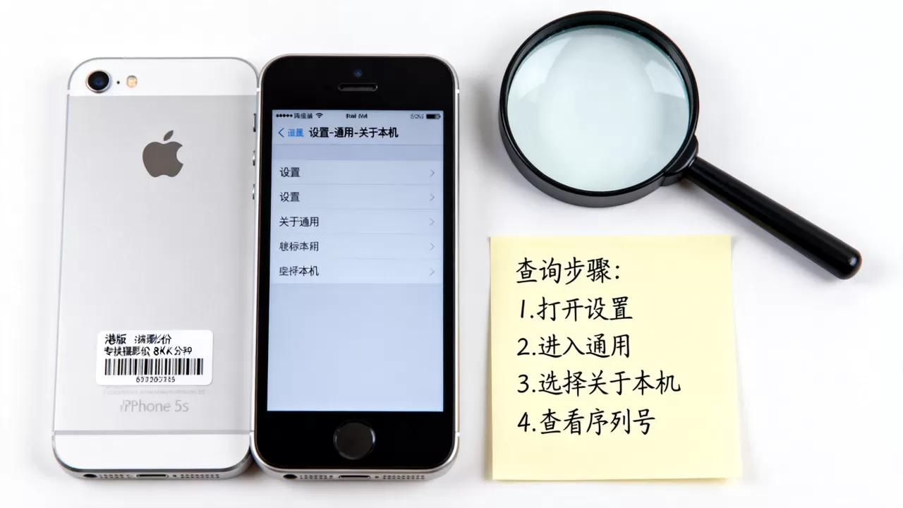 港版iphone5s序列号怎么查真伪，iphone5s序列号查询
