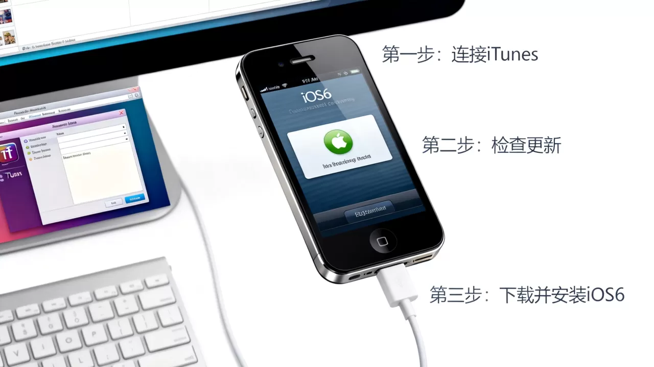 iphone4怎么升级ios6，iphone4升级ios6教程