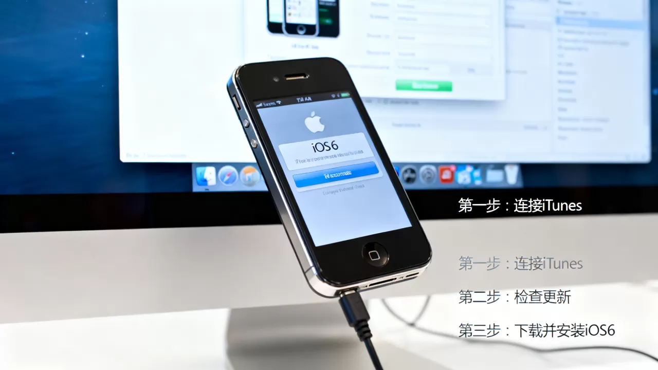 iphone4怎么升级ios6，iphone4升级ios6教程