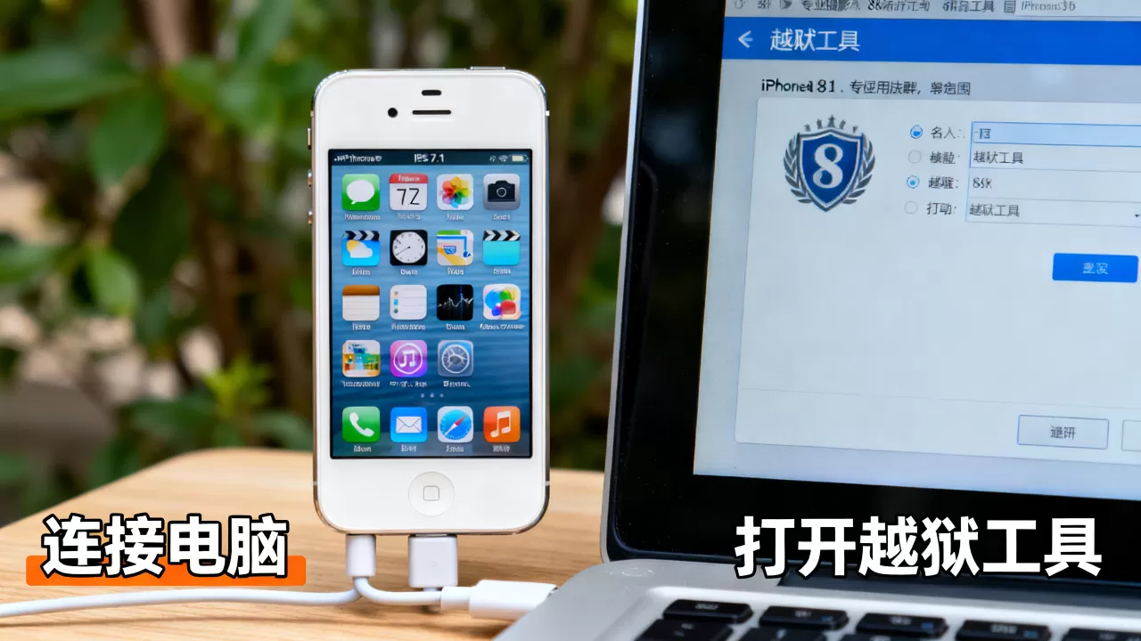 ios7.1越狱iphone4s，iPhone4s iOS7.1越狱教程