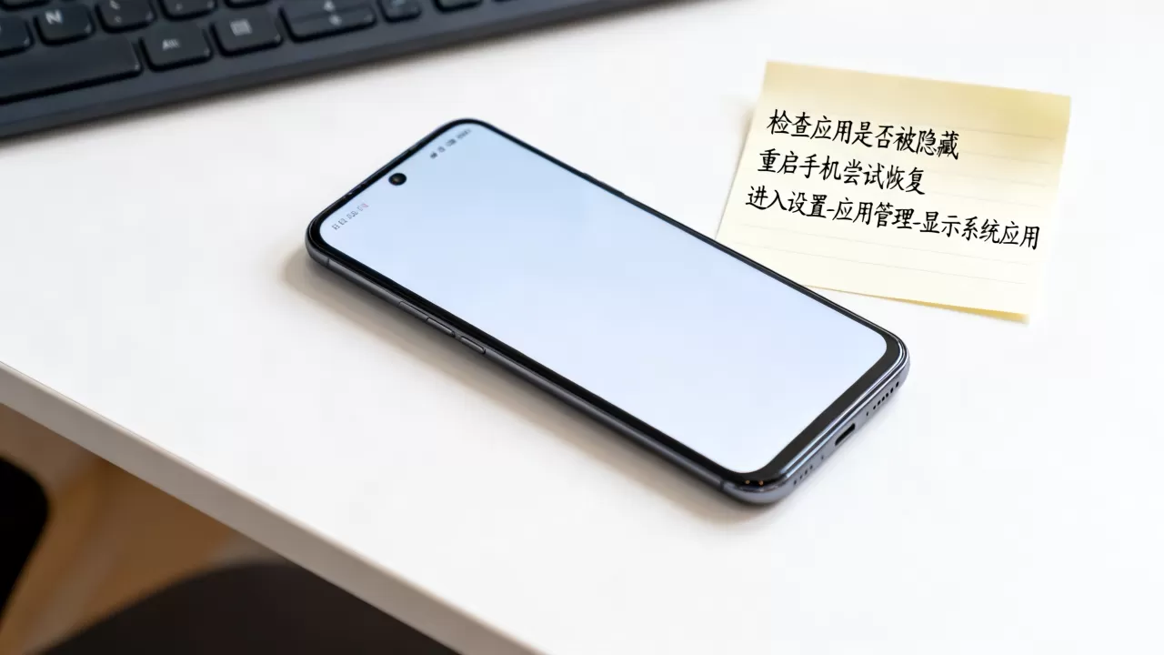 刷机后桌面不显示怎么办，手机桌面图标丢失解决方法